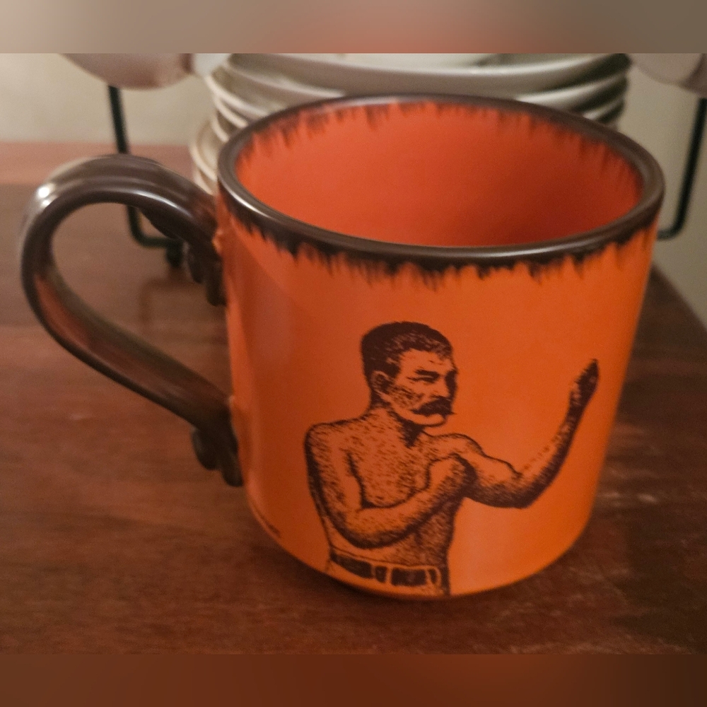 Mug by Steve Hansen, Iron In The Fire for Big Sky Carvers, NWOT, RARE